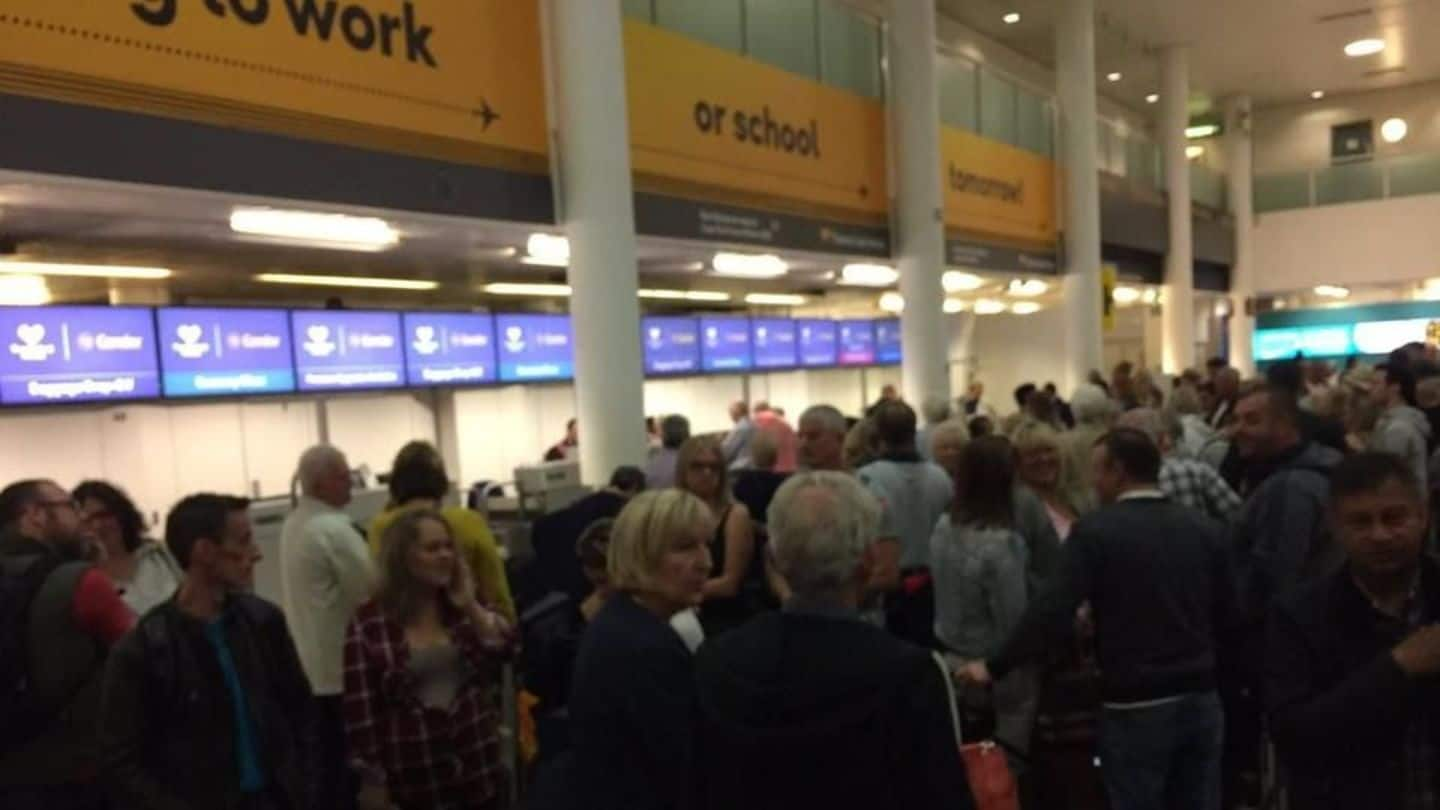 Computer check-in system crash causes chaos in airports worldwide