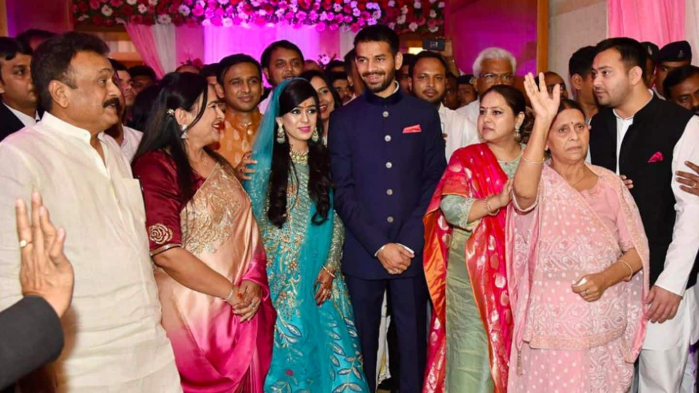 Lalu's son gets engaged to granddaughter of former Bihar CM