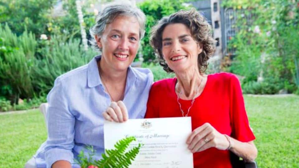 Meet the first same-sex Australian couple to get legally married