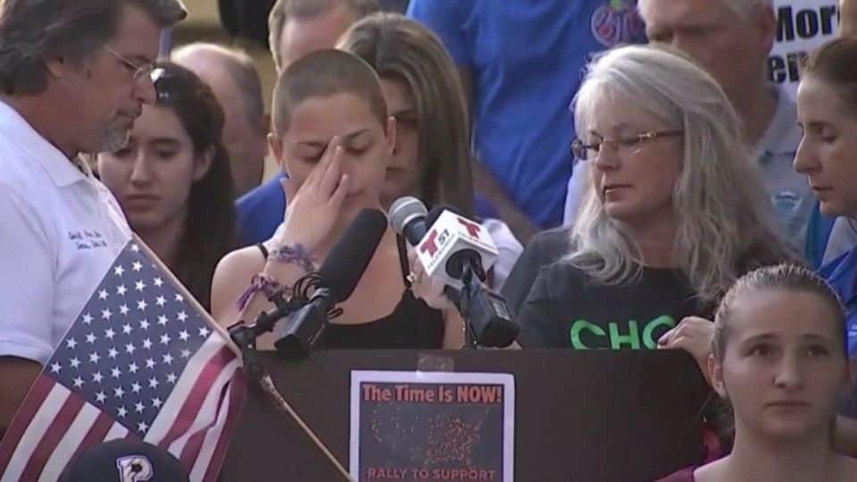 'Shame on you!': Florida school shooting survivor's speech makes headlines