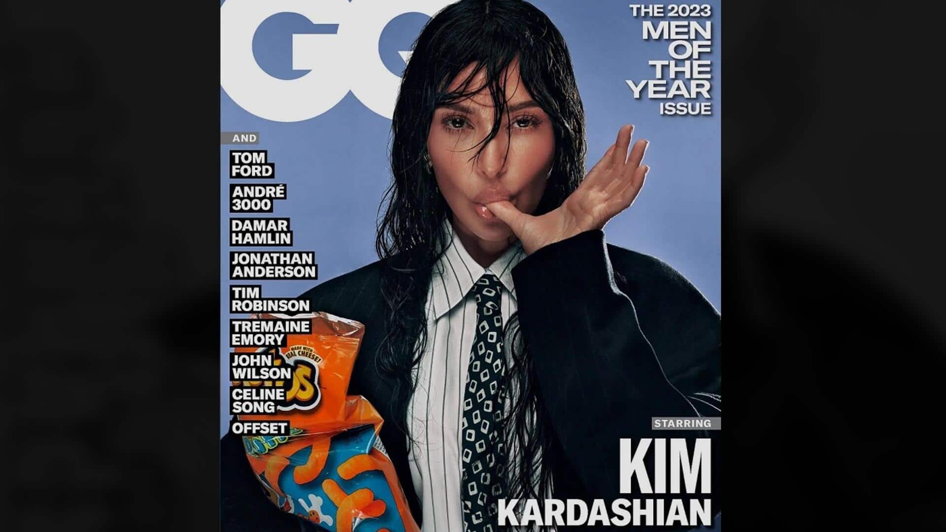 How did Kim Kardashian become 'GQ's Man of the Year