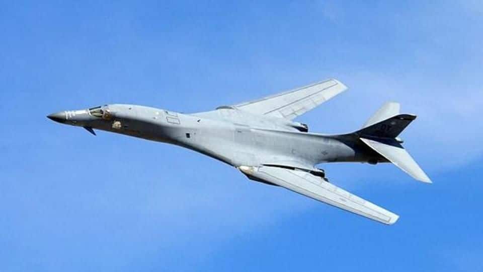 North Korean crisis: US flies B-1B bomber over Korean peninsula