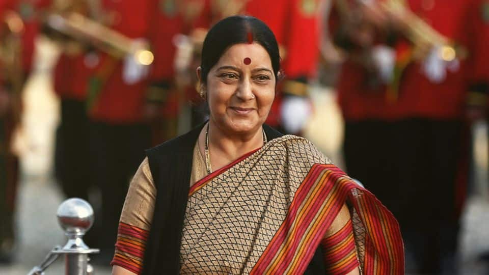 Sushma Swaraj slams Pakistan as 'export factory for terror' Sushma Swaraj slams Pakistan as 'export factory for terror'