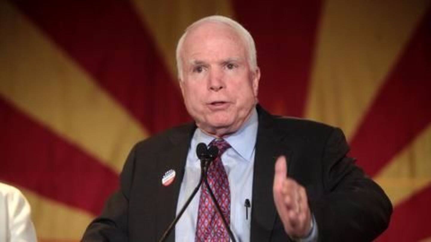 John McCain's revolt leads to Obamacare repeal bill failure