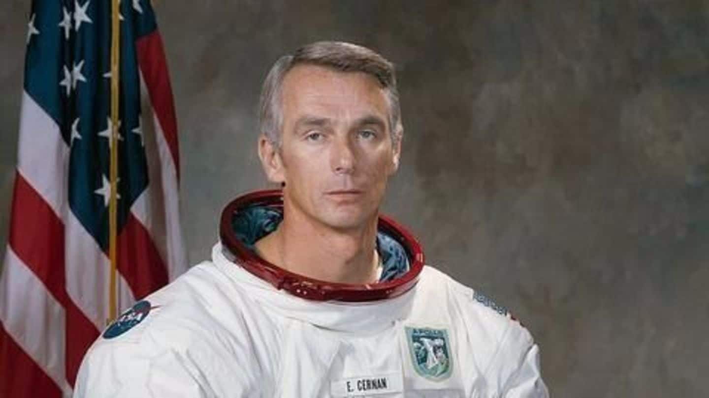 Last man to walk on the moon dies aged 82