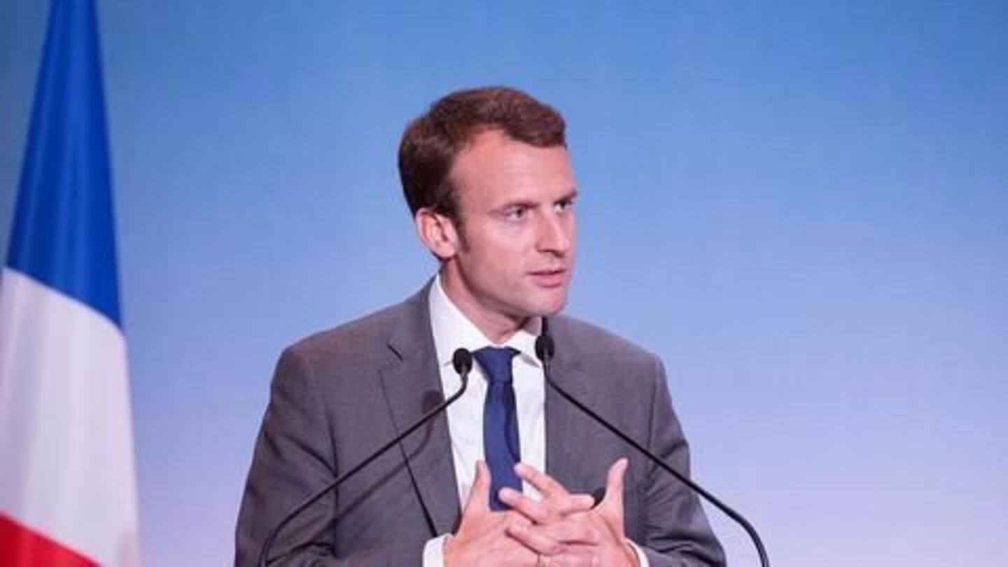 Who is the French President Emmanuel Macron?
