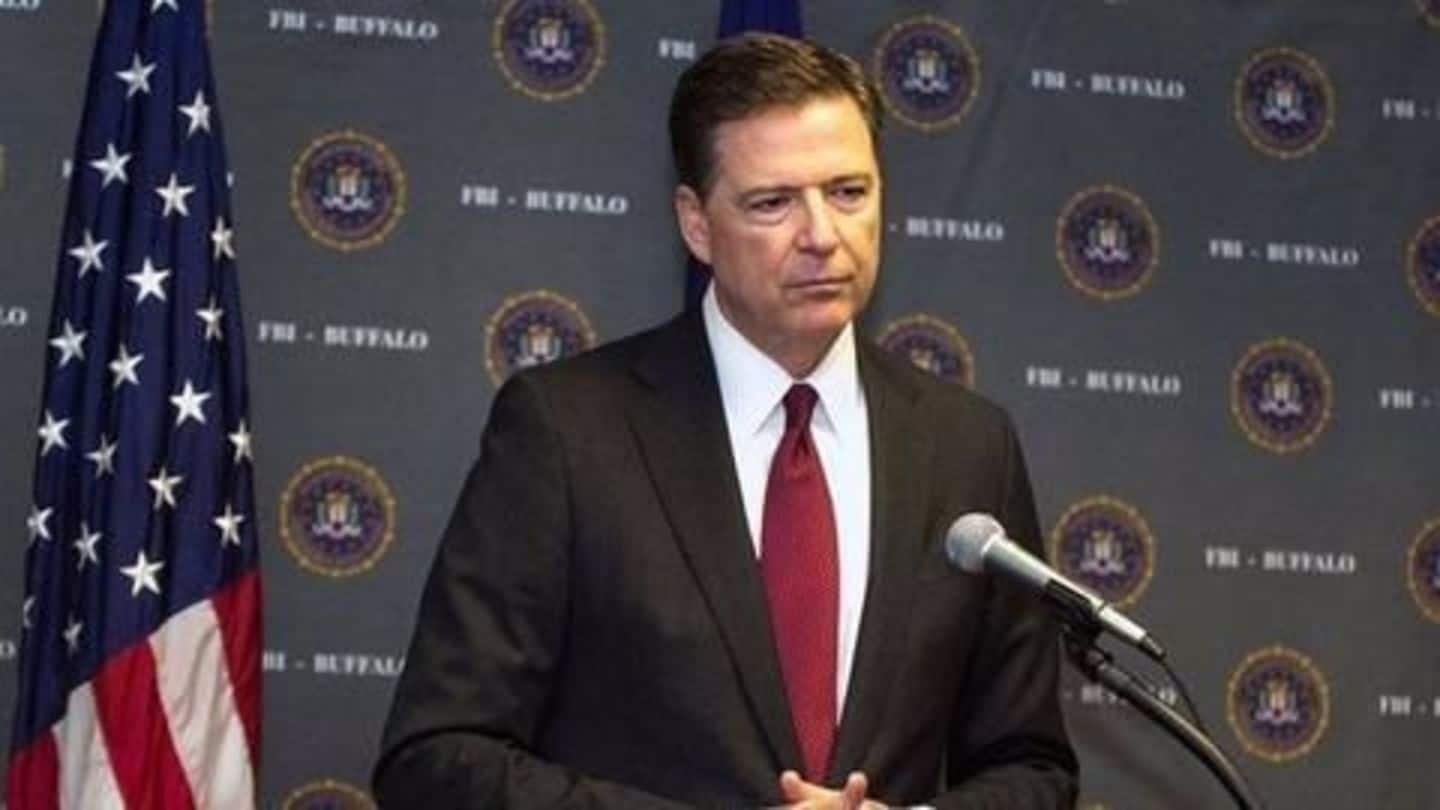 Ex-FBI director testifies about Trump pressure, Russia investigation