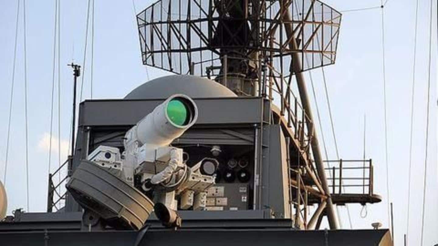 US deploys world's first laser weapon on warship