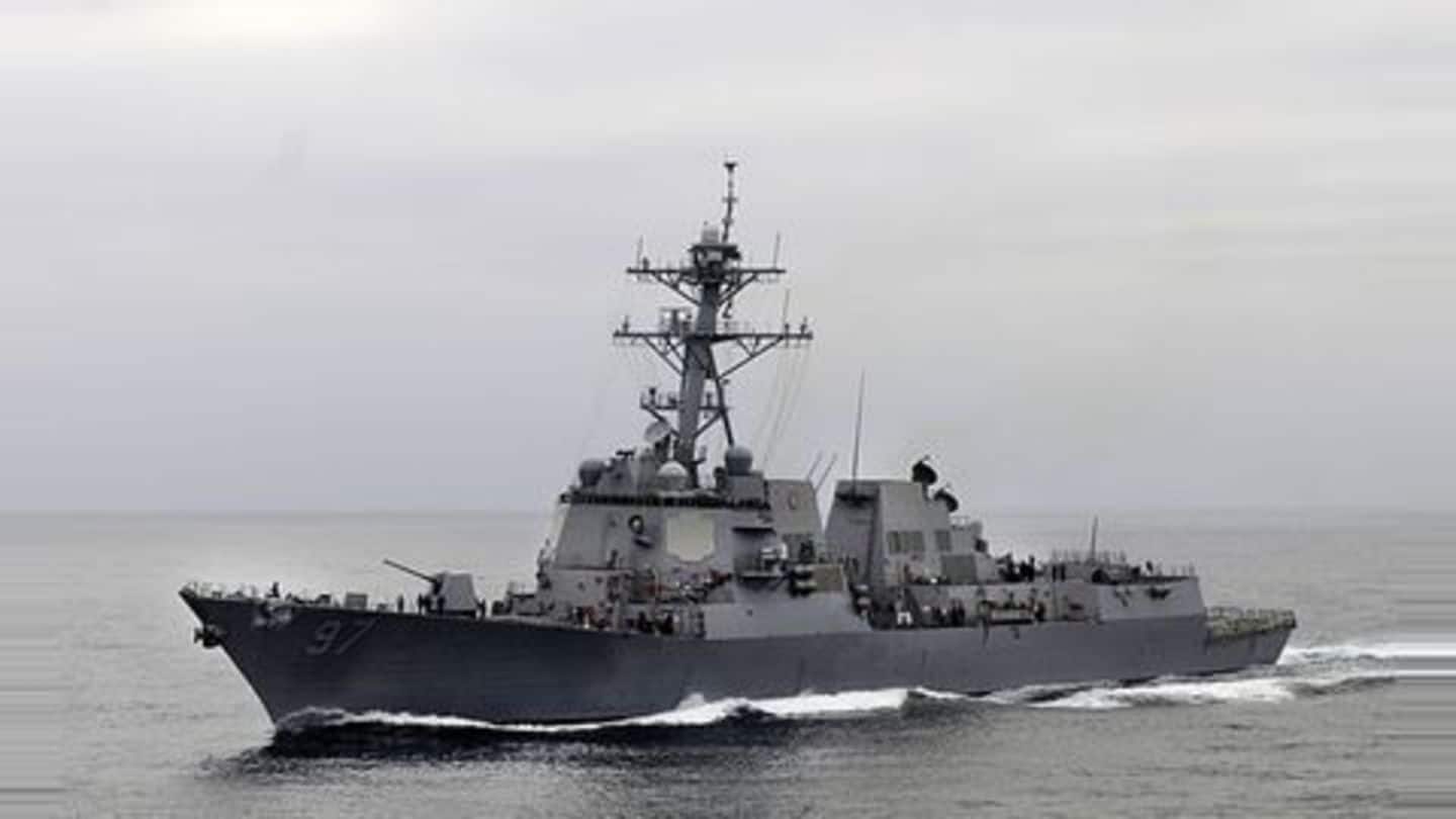 US Navy warship collides off Japan's coast, 7 sailors missing