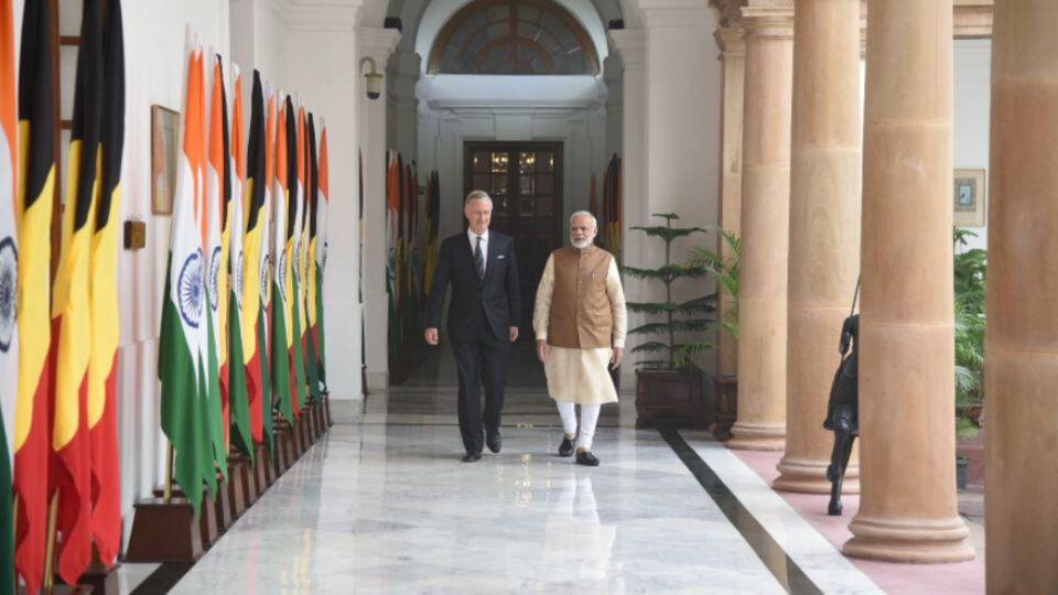 Modi holds talks with Belgian king to strengthen bilateral ties