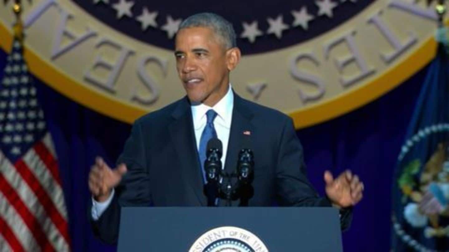 Barack Obama gives final press conference as president
