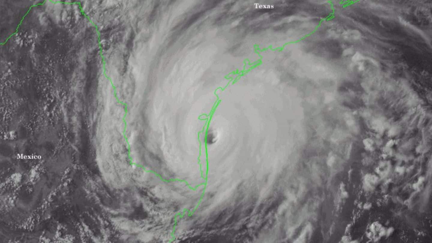 Category 2 Hurricane Harvey intensifies before making landfall in Texas