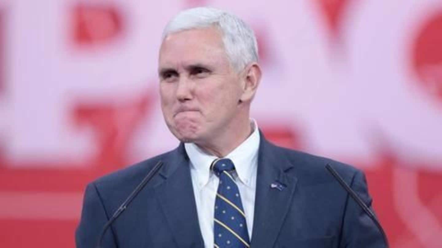 American VP Pence used private email as governor, was hacked