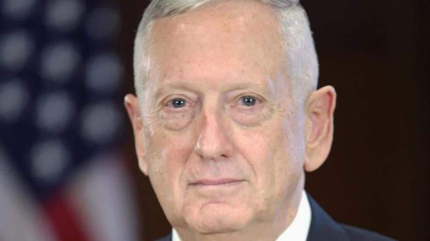 Mattis to meet Sitharaman to boost Indo-US defense ties