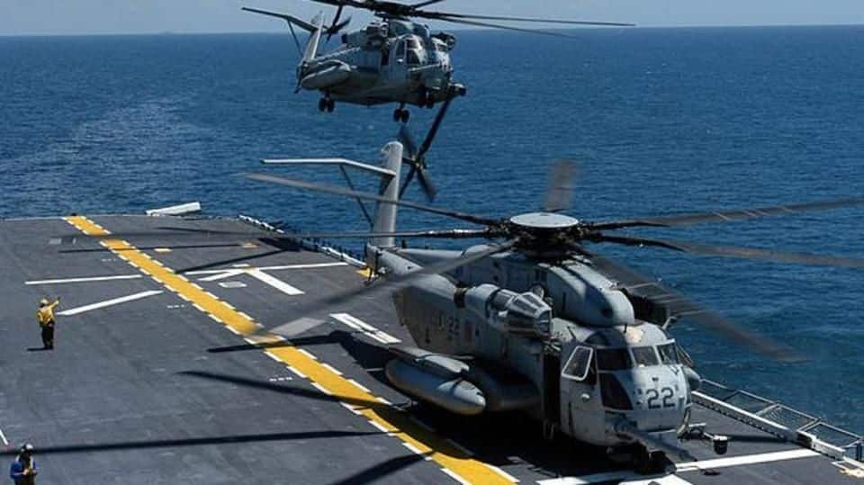 US Navy aircraft carrying 11 crashes in Pacific Ocean