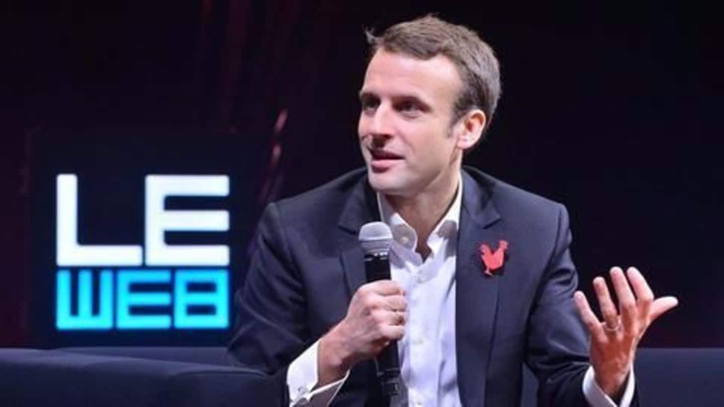 French candidate Macron's campaign claims 'massive hack' ahead of elections