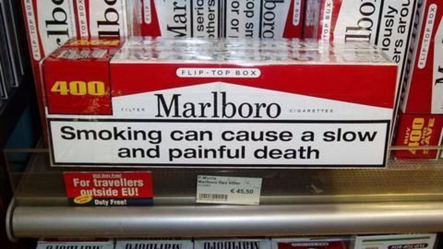 India seeks explanation from Marlboro cigarettes maker over promotion practices