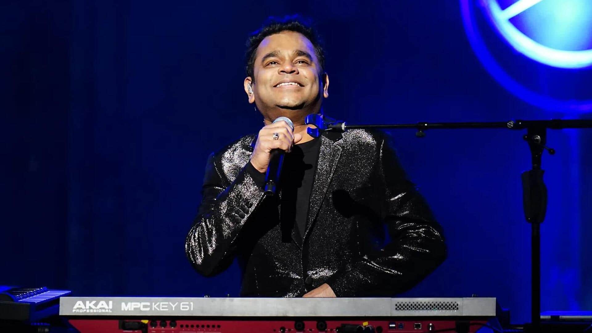 'Went through...lot of things': AR Rahman recalls difficult childhood
