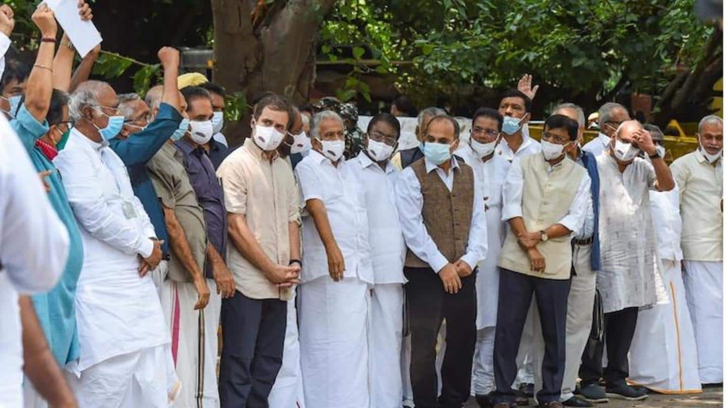Opposition called on Rajya Sabha Chair Venkaiah Naidu Opposition called on Rajya Sabha Chair Venkaiah Naidu