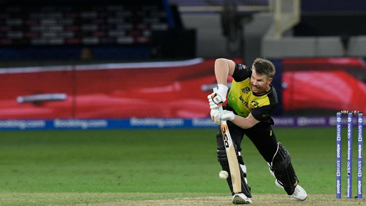 Warner slams 19th T20I fifty Warner slams 19th T20I fifty