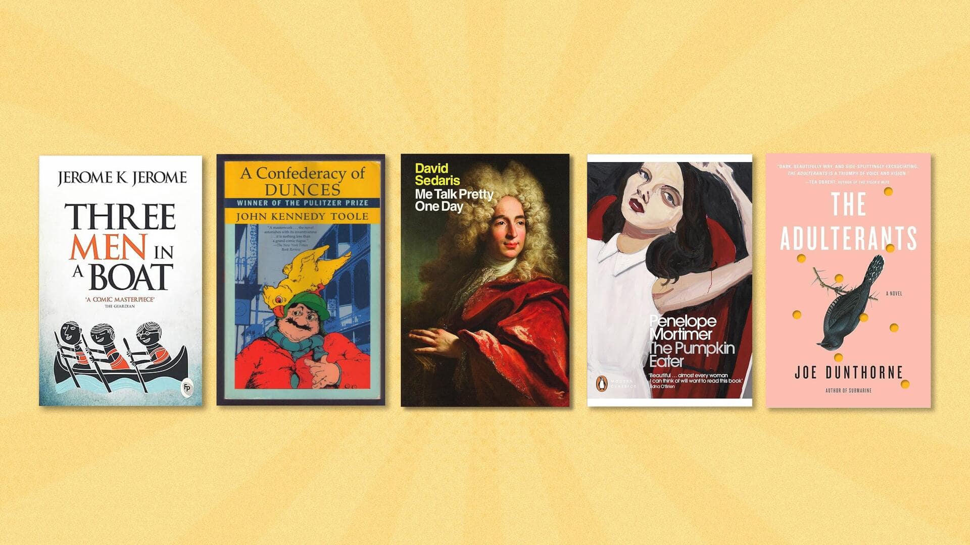 These novels will make you laugh like a drain