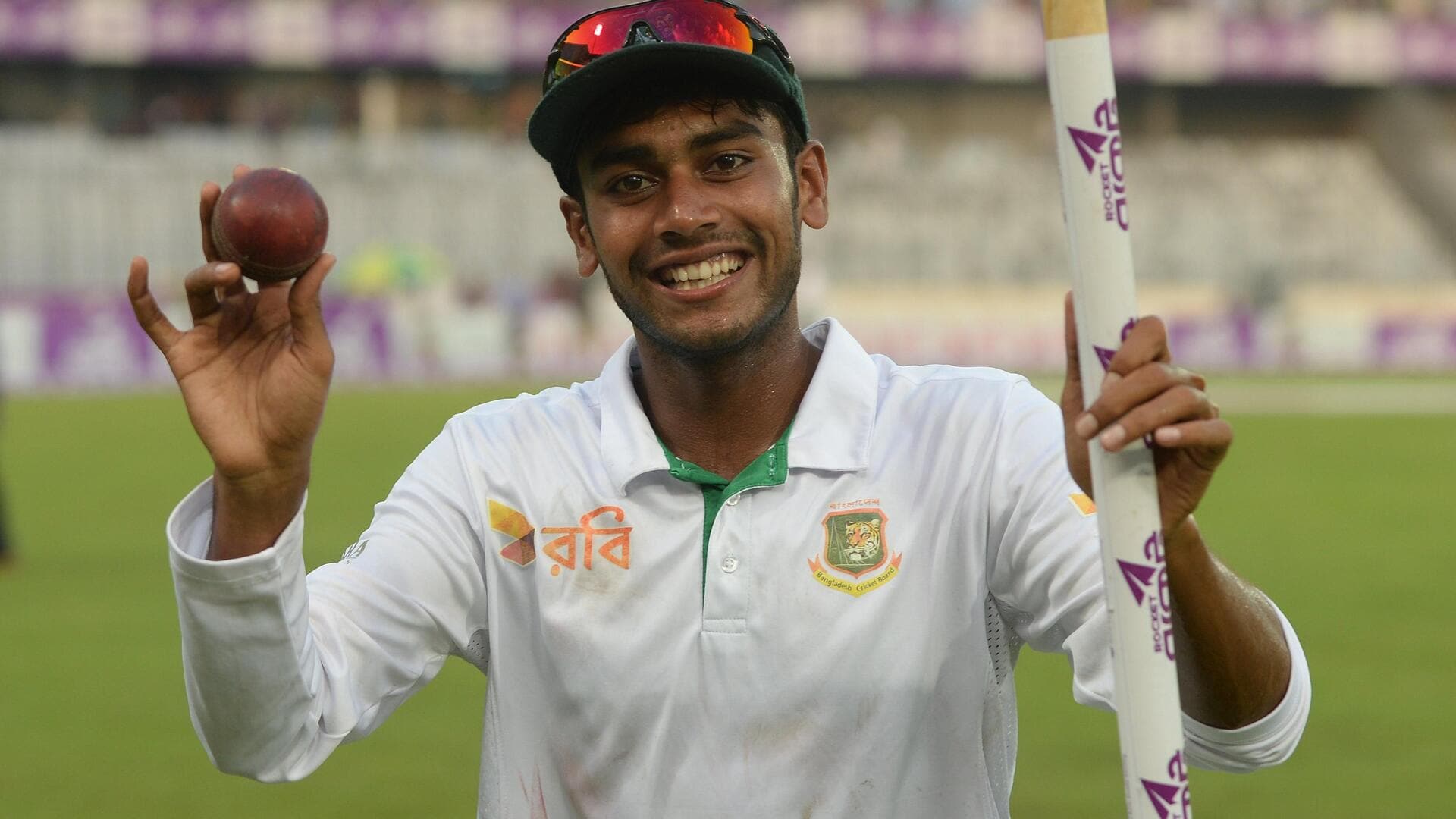 Pakistan vs Bangladesh: Mehidy Hasan Miraz hammers successive Test fifties