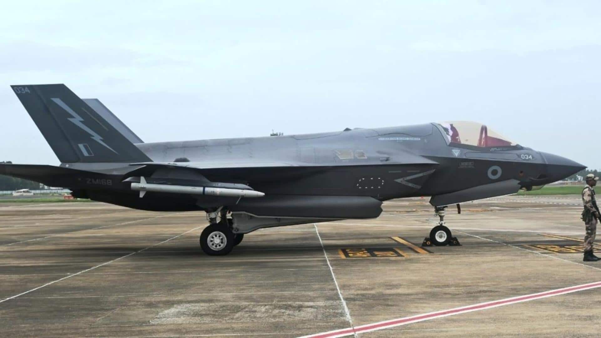 British team to examine stranded F-35 in Kerala today British team to examine stranded F-35 in Kerala today