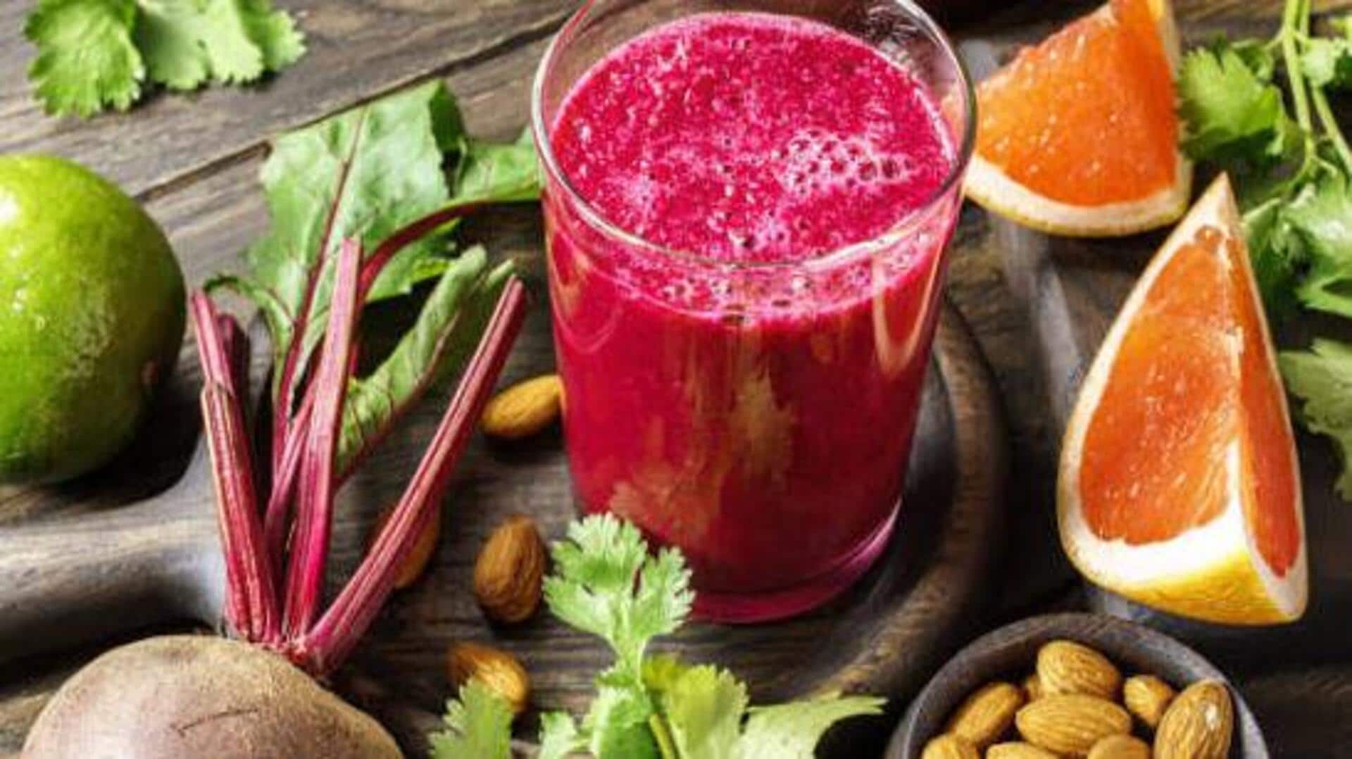 This beetroot-orange juice is all you need! 