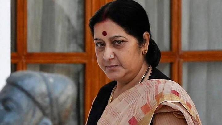 Native of 'Indian-occupied-Kashmir' seeks help. Sushma Swaraj gives it back