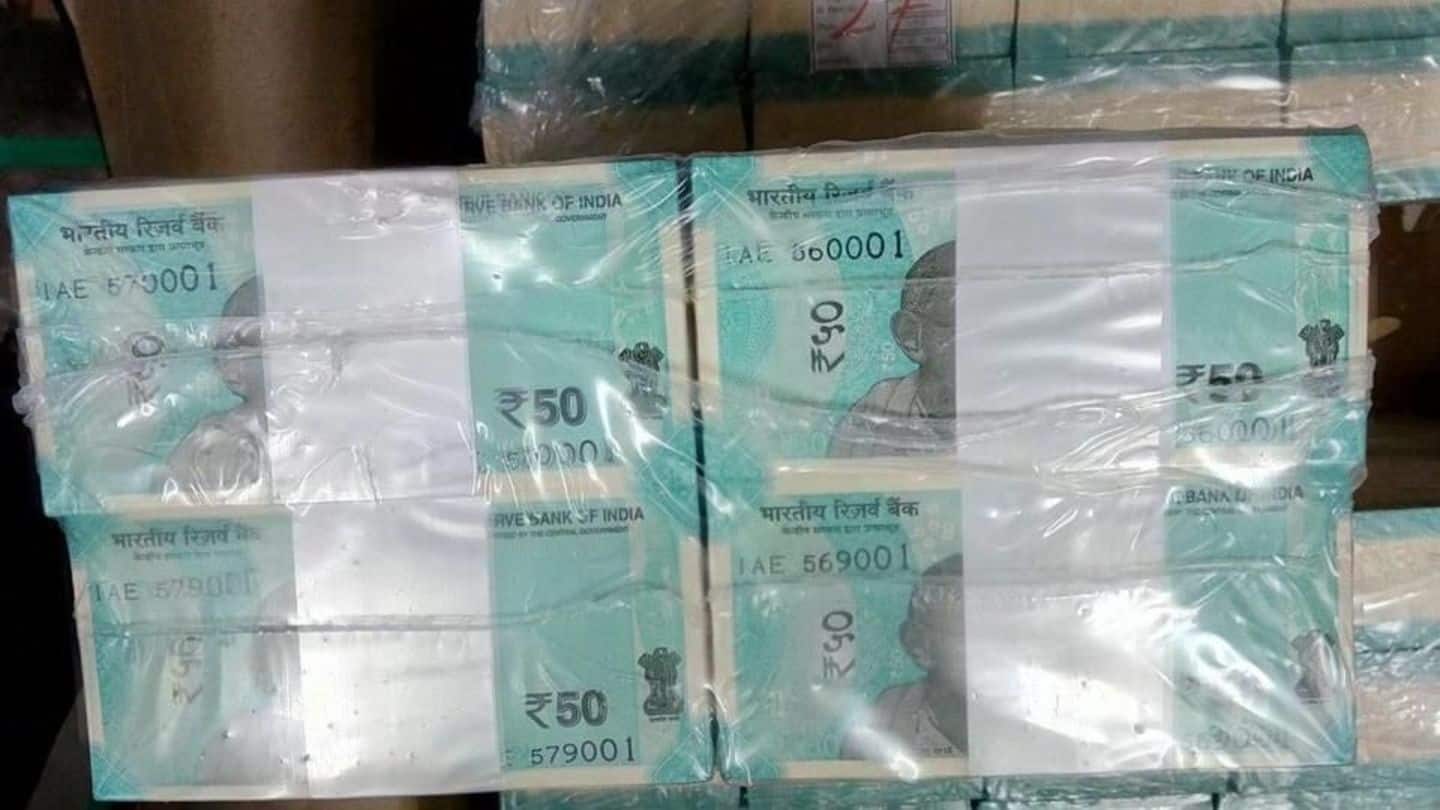 Photos of the new purported Rs. 50 note go viral