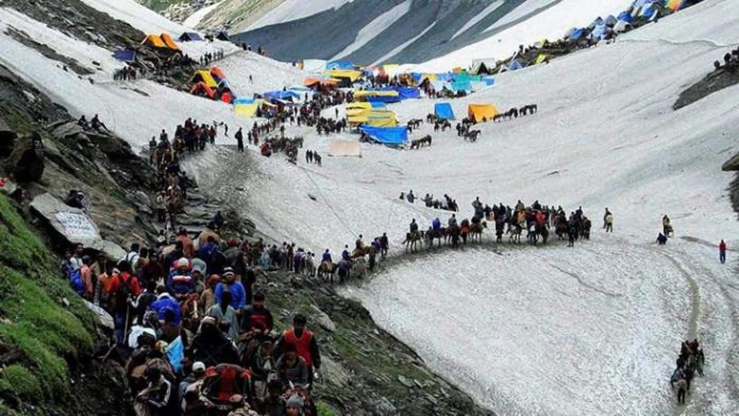 Article 35A: Amarnath Yatra suspended amid protests before SC hearing
