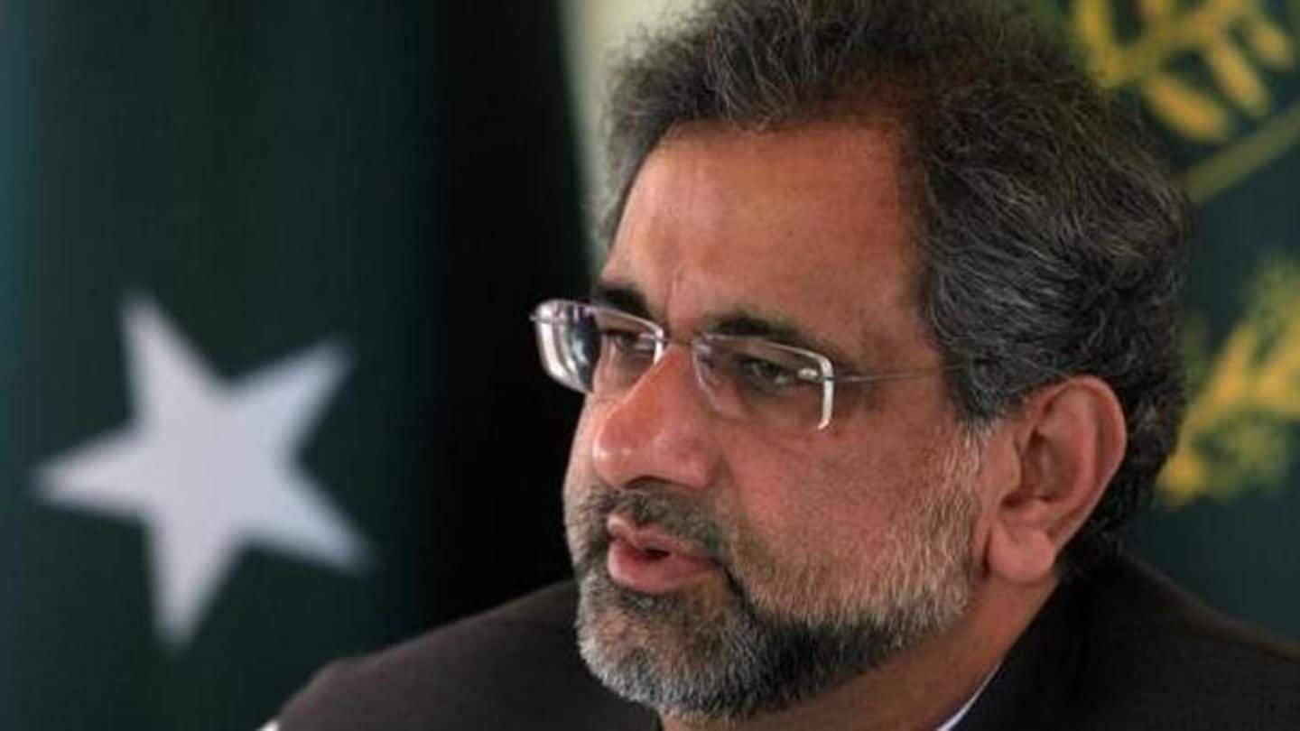 US makes Pakistan PM Abbasi undergo routine security-check at airport
