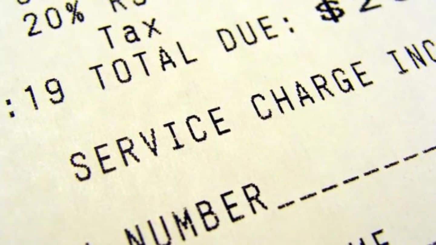 Post-GST, fewer customers having to pay service charge