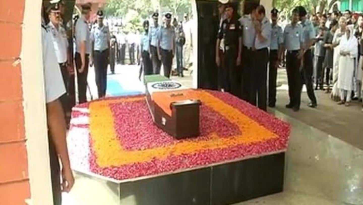 Farewell to IAF Marshal Arjan Singh with state funeral