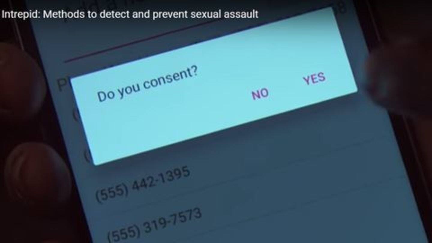 A wearable device by MIT to detect sexual assault!