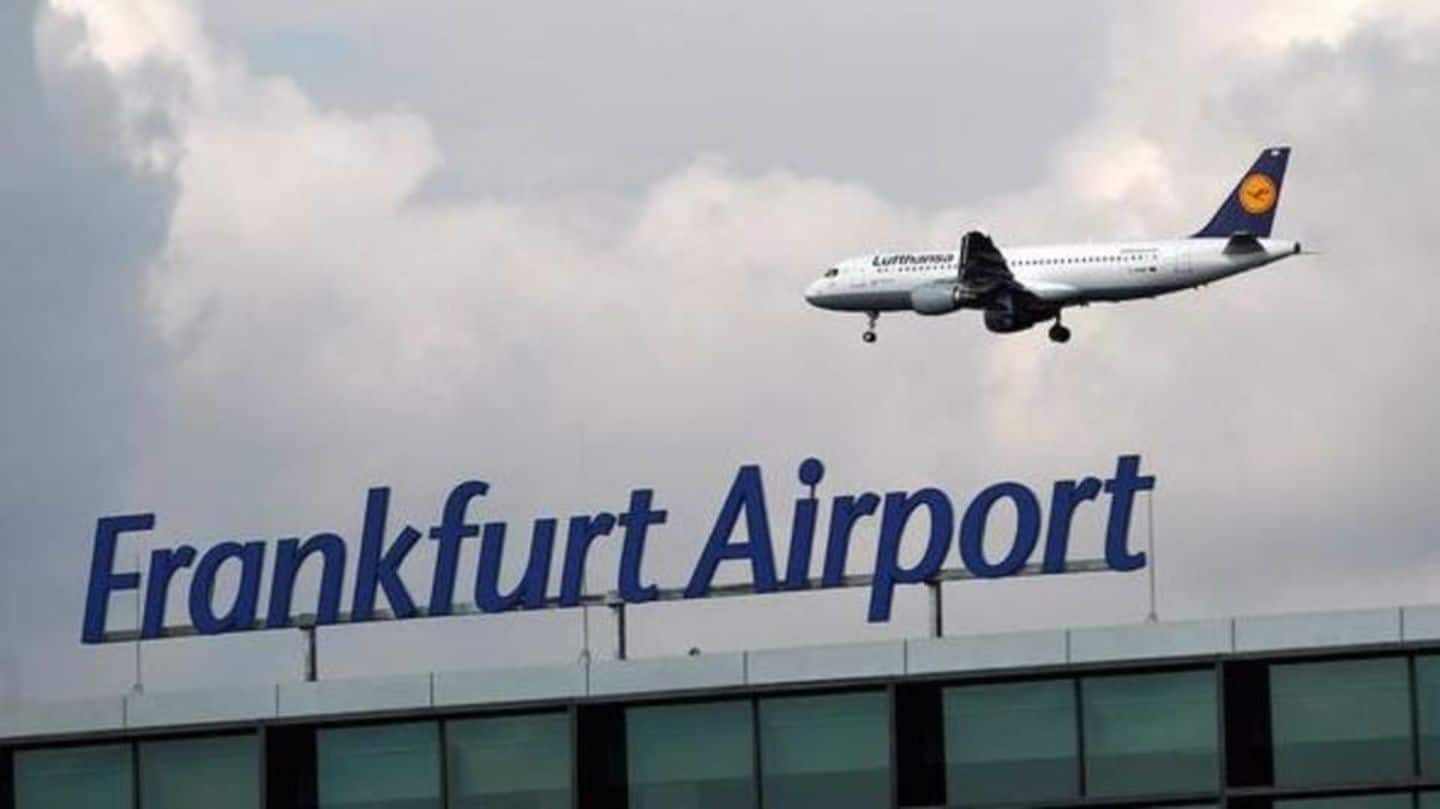 Six injured in suspected tear gas attack at Frankfurt Airport
