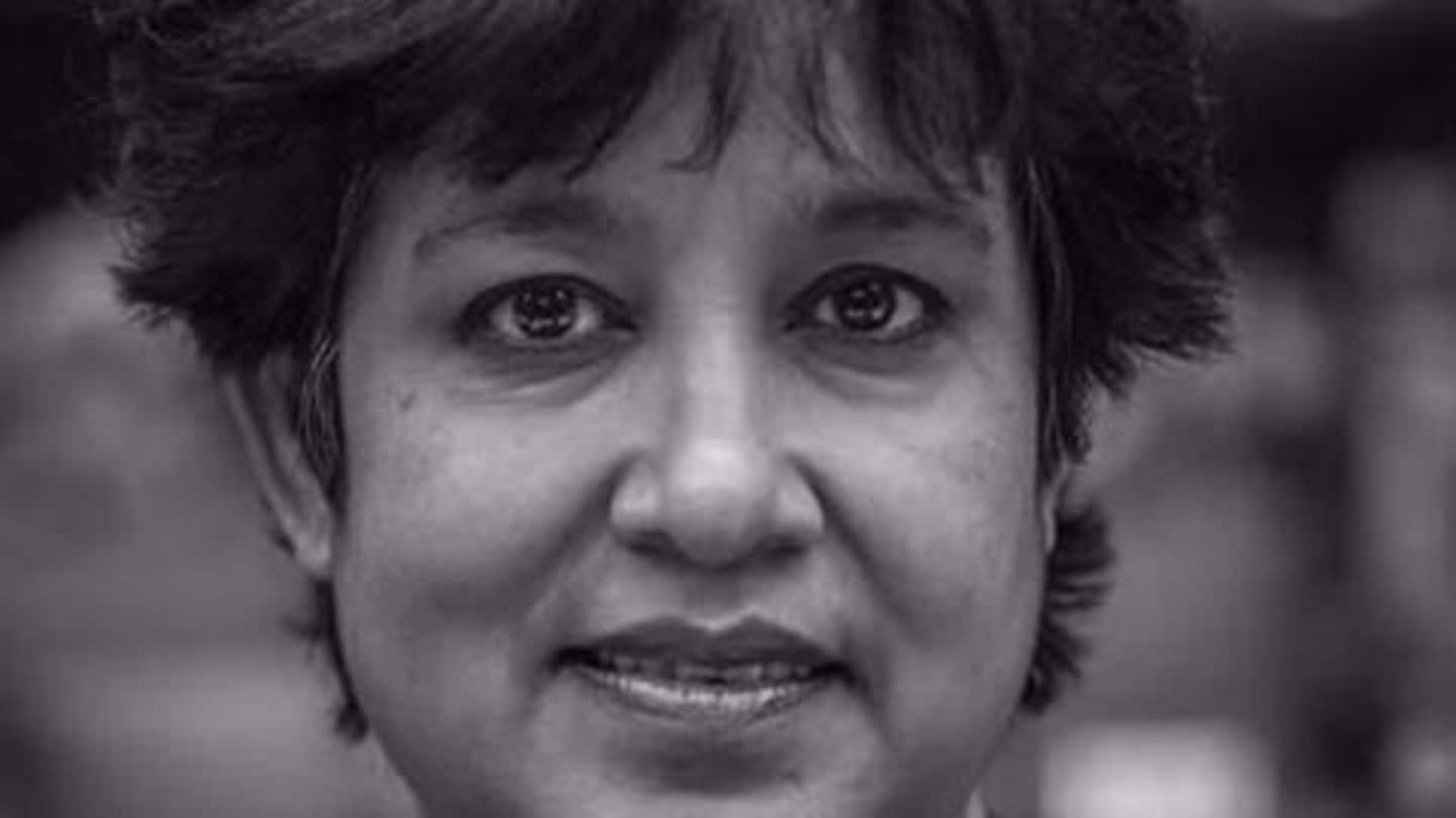 Taslima Nasreen's Indian visa extended again for a year