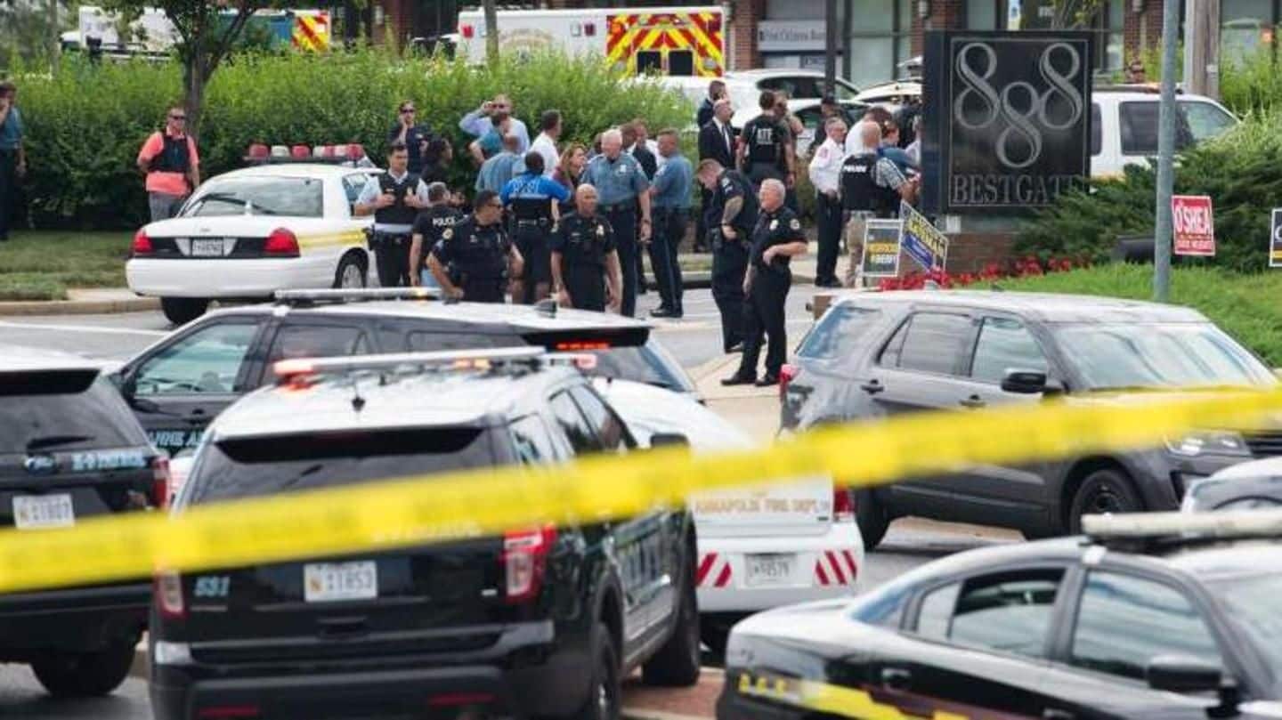 Maryland Shooting: Five dead in 'targeted-attack' on US newspaper office