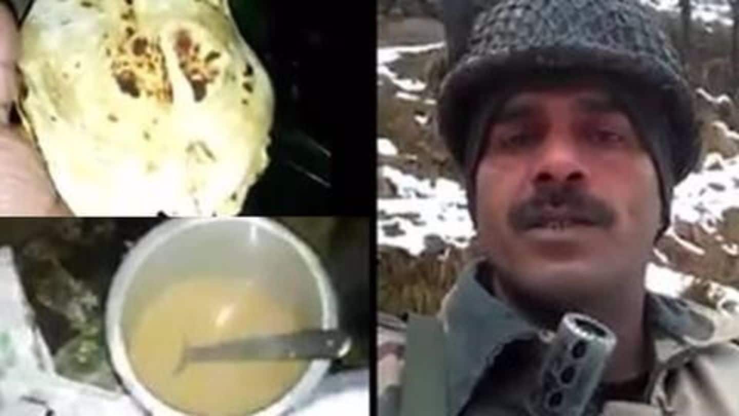 BSF Jawan Tej Bahadur dismissed after video on poor food BSF Jawan Tej Bahadur dismissed after video on poor food
