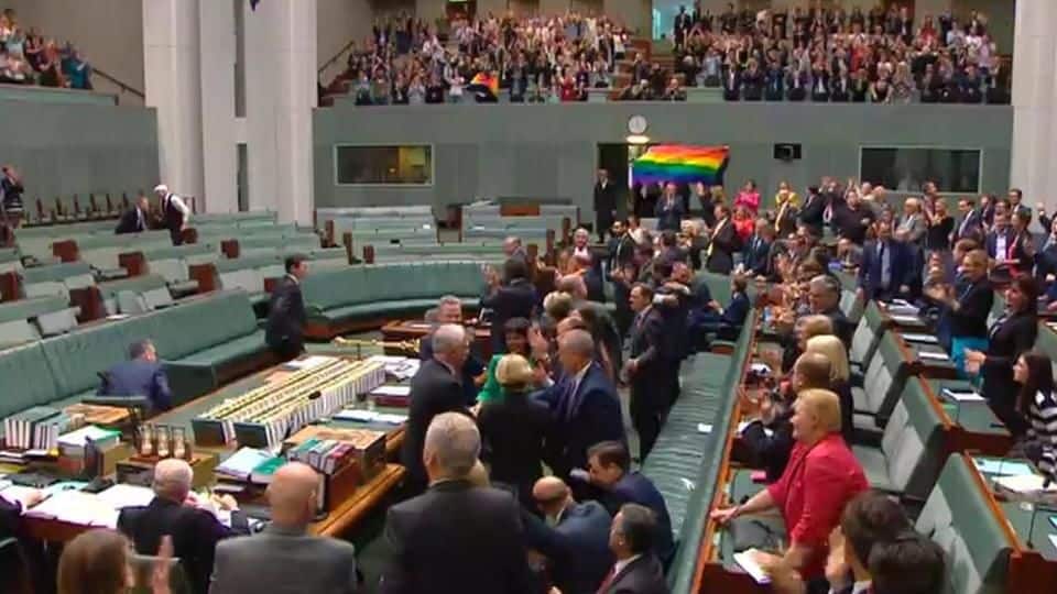 Australia passes historic law legalizing gay marriage