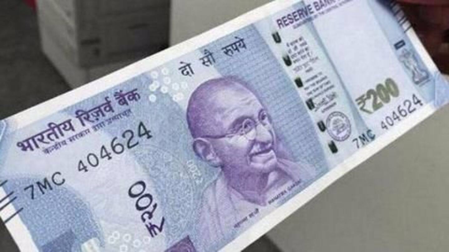 Rs. 200 notes might be available as early as August