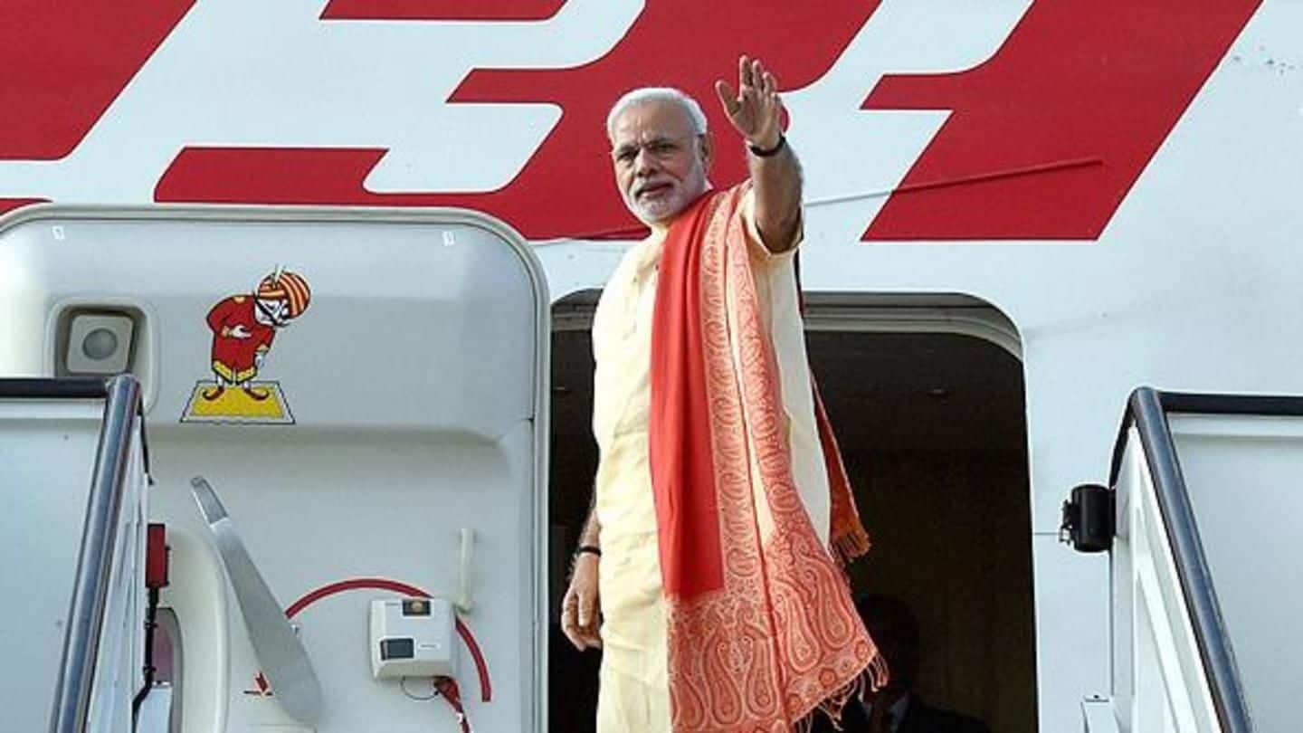 Government spent nearly Rs. 1,500cr on Modi's 84 country visits