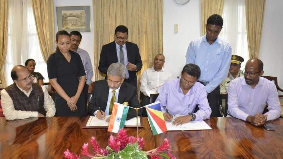 India, Seychelles sign crucial deal for military infrastructure development
