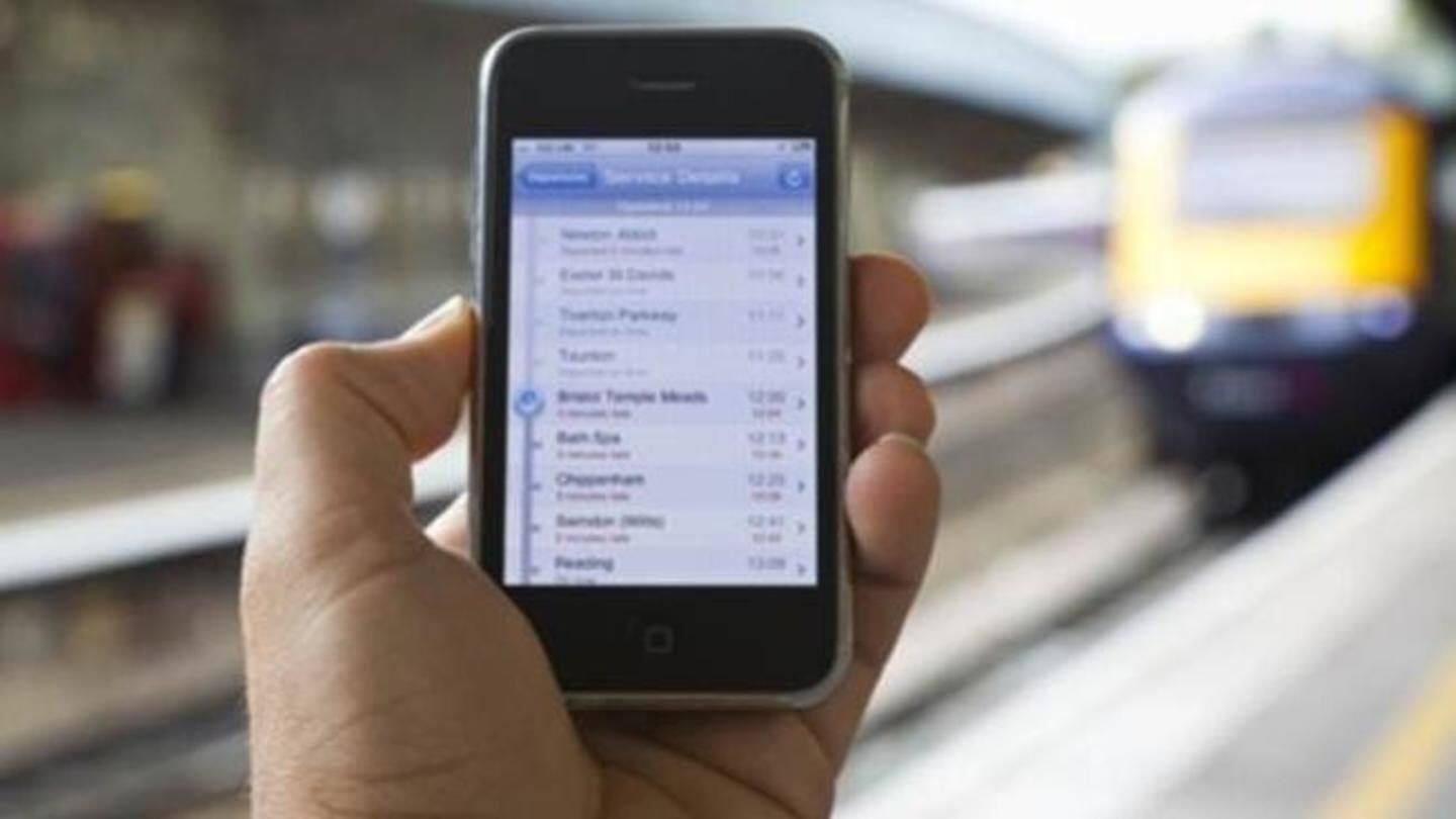 Railways has nearly 50 apps, one for each service!