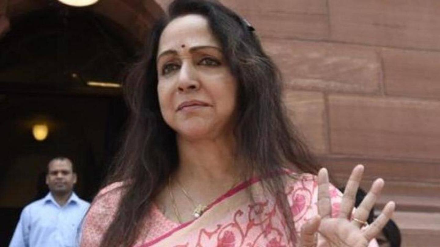 'Can become CM in one-minute,' says the controversial Hema Malini