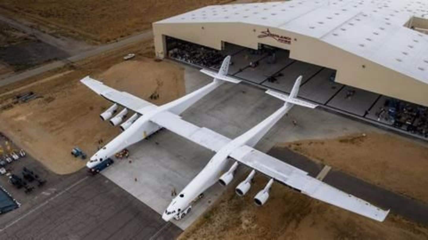Microsoft co-founder launches world's largest airplane
