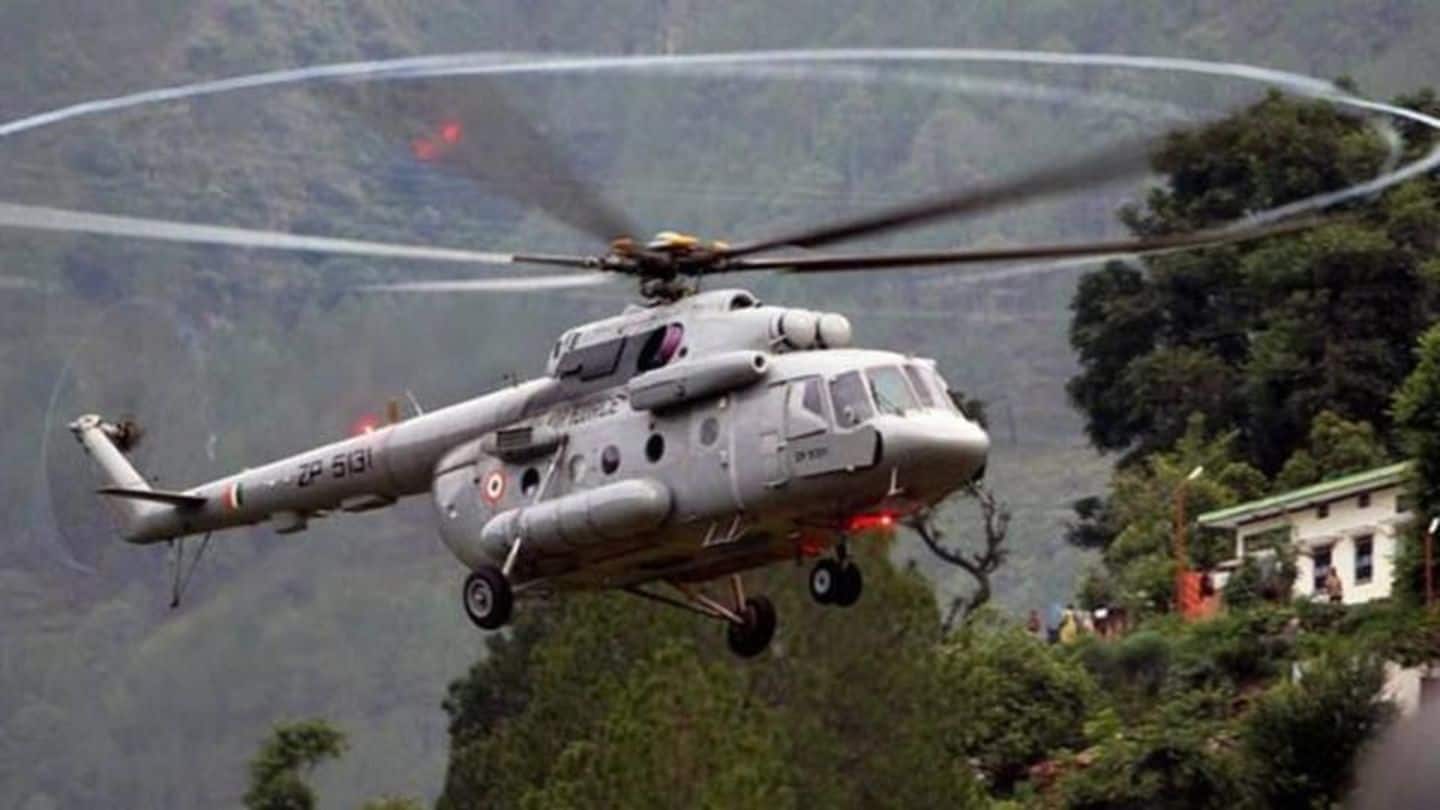 Five killed as IAF chopper crashes during training in Arunachal
