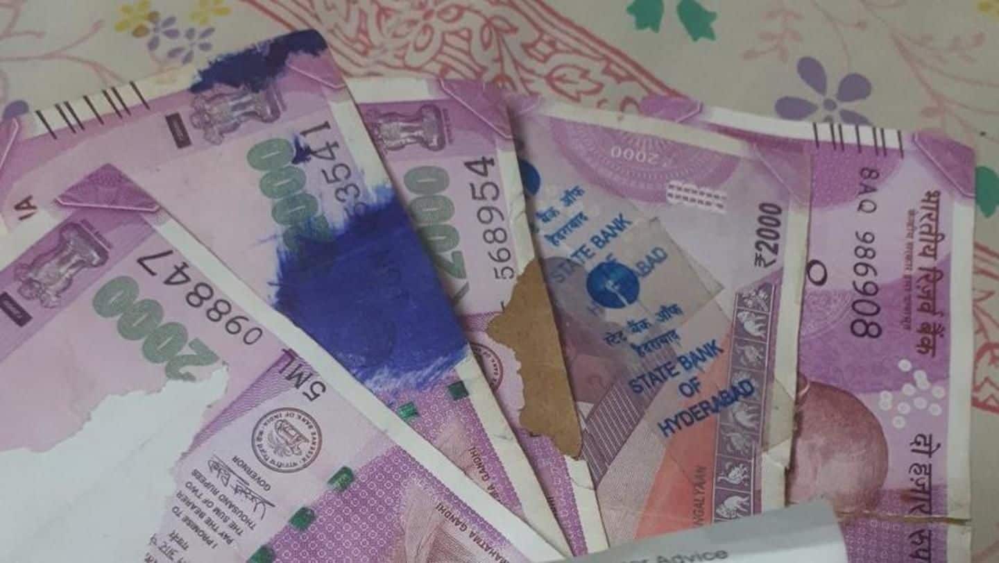 Did you know you can't get soiled Rs. 200/2,000-notes exchanged?