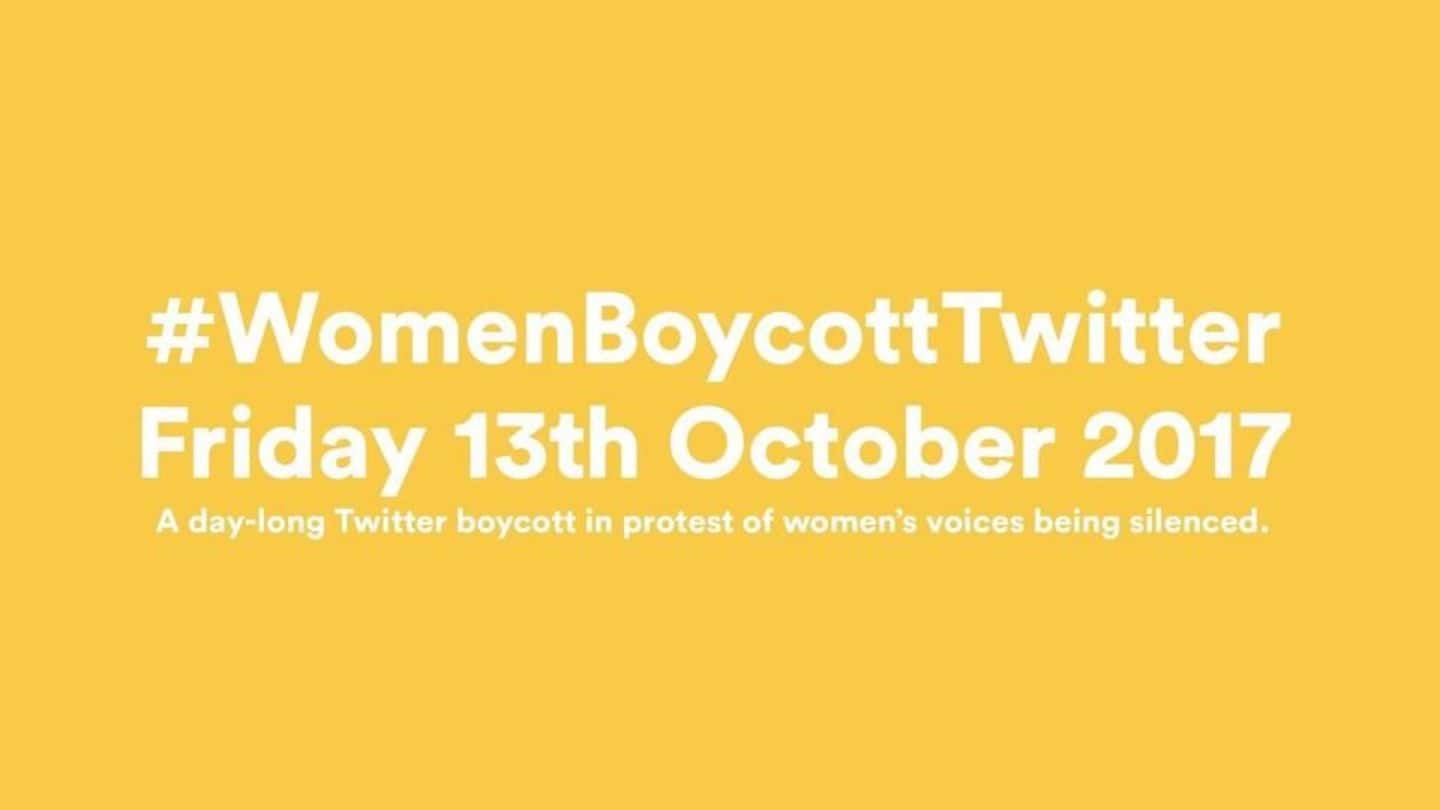 #WomenBoycottTwitter after Rose McGowan's account suspended