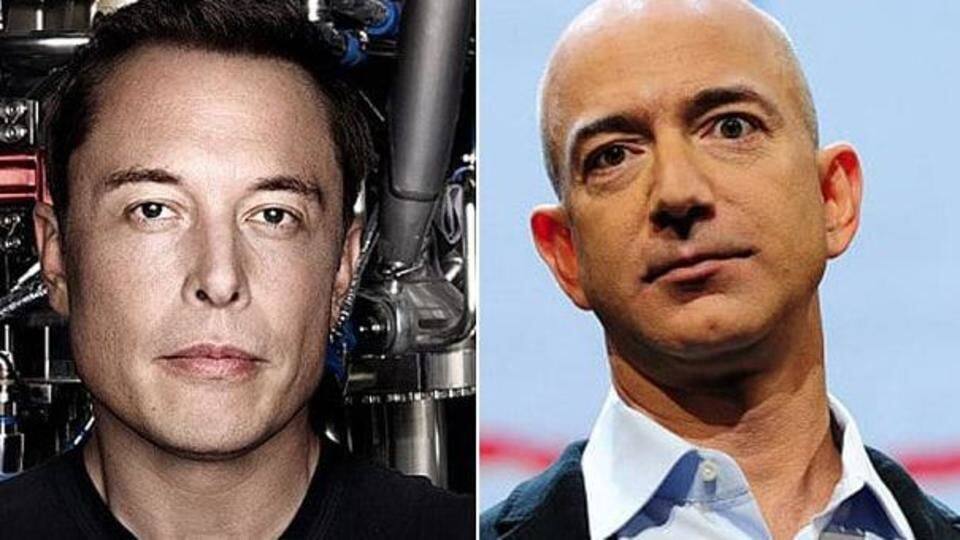 First time in the top-10 for Musk, Bezos First time in the top-10 for Musk, Bezos